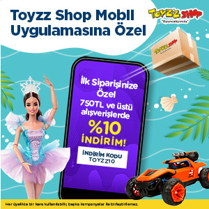 Toyzz Shop Mobil Uygulamaya Özel Sepette İndirim