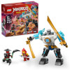 LEGO NINJAGO Zane’in Savaş Zırhı Mech’i 71827 - 6 Yaş ve Üzeri Çocuklar için 3 Minifigürlü Yaratıcı Oyuncak Yapım Seti (92 Parça)