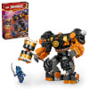 LEGO® NINJAGO® Cole'un Toprak Elementi Robotu 71806 - 7 Yaş ve Üzeri Çocuklar için Aksiyon Figürü İçeren Yaratıcı Oyuncak Yapım seti (235 Parça)