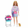 Barbie Malibu Stilist Bebek Oyun Seti HNK95