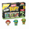 Funko Bitty Pop: Teenage Mutant Ninja Turtles Leonardo 4'lü Sürpriz Figür Seti 