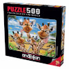 500 Parça Puzzle : Zürafa Selfisi