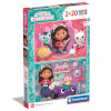 2 x 20 Parça Supercolor Puzzle: Gabby’s Dollhouse