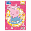 Peppa Pig - Simli Çıkartmalı Boyama Kitabı