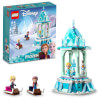 LEGO® ǀ Disney Anna ve Elsa'nın Sihirli Atlıkarıncası 43218 - 6 Yaş ve Üzeri Çocuklar için Buzdan Ev ve 4 Minifigür İçeren Yaratıcı Oyuncak Yapım Seti (175 Parça)