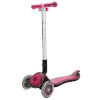 Globber Elite Deluxe 3 Tekerlekli Katlanabilir Işıklı Pembe Scooter