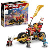 LEGO NINJAGO Kai’nin Robot Motosikleti EVO 71783 - 7 Yaş ve Üzeri Çocuklar için Kai ve İskelet Minifigürleri İçeren Yaratıcı Oyuncak Yapım Seti (312 Parça)