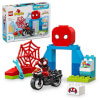 LEGO DUPLO Marvel Spin’in Motosiklet Macerası 10424 -2 Yaş ve Üzeri Çocuklar İçin Örümcek Adam Figürü İçeren Eğitici Oyuncak Yapım Seti (24 Parça)