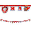 PAW Patrol Desenli Happy Birthday Yazılı Banner