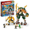  LEGO NINJAGO Lloyd ve Arin'in Ninja Ekibi Robotları 71794 - 9 Yaş ve Üzeri Çocuklar için 2 Savaş Robotu İçeren Yaratıcı Oyuncak Yapım Seti (764 Parça)