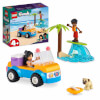 LEGO Friends Plaj Arabası Eğlencesi 41725 - 4 Yaş ve Üzeri Çocuklar için 2 Mini Bebek, bir Köpek Karakteri ve Plaj Arabası İçeren Yaratıcı Oyuncak Yapım Seti (61 Parça)