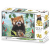 63 Parça 3D Puzzle: Kırmızı Panda