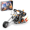 LEGO Marvel Ghost Rider Robotu ve Motosikleti 76245 - 7 Yaş ve Üzeri Çocuklar için Minifigür ve Zincir İçeren Yaratıcı Oyuncak Yapım Seti (264 Parça)