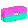 Coral High Pembe Yeşil Kalem Kutusu 12074