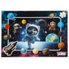 35 Parça Puzzle: Astronot Kediler