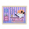 Hello Kitty Evde Ahşap Puzzle 20 Parça