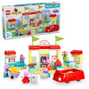 LEGO DUPLO Peppa Pig Süpermarket 10434 - 2 Yaş ve Üzeri Çocuklar için Peppa Pig Minifigürü İçeren Eğitici Oyuncak Yapım Seti (70 Parça)