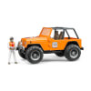 1:16 Bruder Jeep Cross Safari Aracı ve Kasklı Pilot