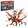 LEGO NINJAGO Hareket Kaynak Ejderhası 71822 – 12 Yaş ve Üzeri İçin 6 Minifigür İçeren Yaratıcı Oyuncak Yapım Seti (1716 Parça)