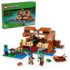 LEGO® Minecraft® Kurbağa Evi 21256 - 8 Yaş ve Üzeri Macera Oyunları Yedi Çocuk İçin Yaratıcı Oyuncak Yapım Seti (400 Parça)