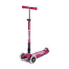 Micro Maxi Deluxe 3 Tekerlekli Katlanabilir Işıklı Pembe Scooter