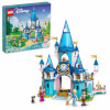 LEGO® ǀ Disney Princess Sindirella ve Yakışıklı Prens’in Şatosu 43206 - 5 Yaş ve Üzeri Hayal Gücü Geniş Çocuklar için Oyuncak Yapım Seti (365 Parça)