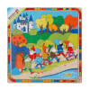 16 Parça Ahşap Puzzle  Masal Karakterleri