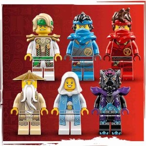 LEGO NINJAGO Ejderha Taşı Tapınağı 71819 - 13 Yaş ve Üzeri Gençler için 6 Minifigür İçeren Yaratıcı Oyuncak Yapım Seti (1212 Parça)