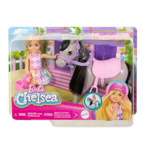 Barbie Chelsea Bebek ve Midilli Figür Seti HTK29