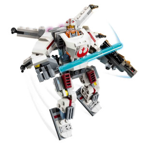 LEGO Star Wars Luke Skywalker X-Wing Robotu 75390 - 6 Yaş ve Üzeri Çocuklar için İnşa Edilebilen Koleksiyonluk Yaratıcı Oyuncak Yapım Seti (195 Parça)