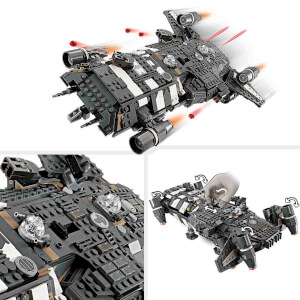 LEGO Star Wars: Skeleton Crew  Onyx Cinder Uzay Aracı Seti 75374- 10 Yaş ve Üzeri Star Wars Sevenler için Yaratıcı Oyuncak Yapım Seti (1325 Parça)