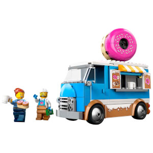 LEGO City Donut Kamyonu 60452 - 5 Yaş ve Üzeri Çocuklar için Yaratıcı Oyuncak Yapım Seti (196 Parça)