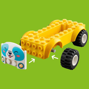 LEGO Friends Köpek Kuaförü Arabası 42635 - 4 Yaş ve Üzeri Çocuklar için Köpek Figürü İçeren Yaratıcı Oyuncak Yapım Seti (60 Parça)