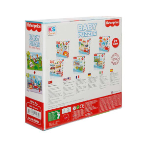 Fisher Price Baby City Fun & Picnic 2’si 1 Arada Puzzle