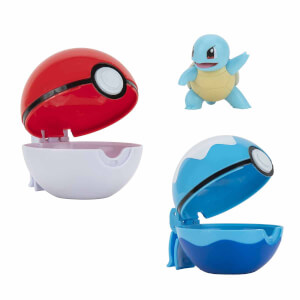 Pokemon Clip 'N' Go Pokeball Kemer ve Squirtle