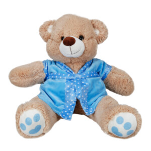 Bornozlu Peluş Ayı 45 cm.