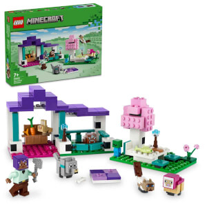 LEGO® Minecraft® Hayvan Barınağı 21253 - 7 Yaş ve Üzeri Macera Oyunları Yedi Çocuk İçin 6 Adet Minecraft Hayvan Figürü İçeren Yaratıcı Oyuncak Yapım Seti (206 Parça)