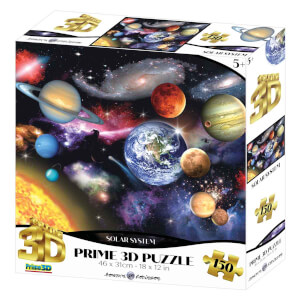 150 Parça 3D Puzzle: Güneş Sistemi