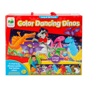 51 Parça Uzun Puzzle: Dinozorlar Dansı