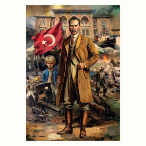 260 Parça XL Puzzle: Atatürk Destanı