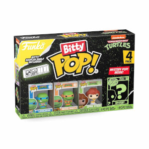 Funko Bitty Pop: Teenage Mutant Ninja Turtles Leonardo 4'lü Sürpriz Figür Seti 