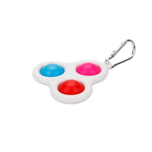 Push Pop Bubble Pop It Duyusal Oyuncak Özel Pop Stres Anahtarlık 3’lü