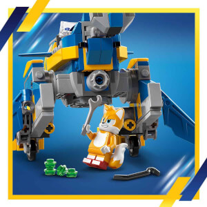 LEGO Sonic the Hedgehog Cyclone, Metal Sonic’e Karşı 77002 - 8 Yaş ve Üzeri Çocuklar için Koleksiyonluk Yaratıcı Oyuncak Yapım Seti (290 Parça)