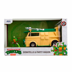 1:24 TMNT Party Wagon ve Donatello Figürü