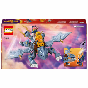 LEGO NINJAGO Genç Ejderha Riyu 71810 - 6 Yaş ve Üzeri Çocuklar için 3 Ninja Minifigürü İçeren Yaratıcı Oyuncak Yapım Seti (132 Parça)