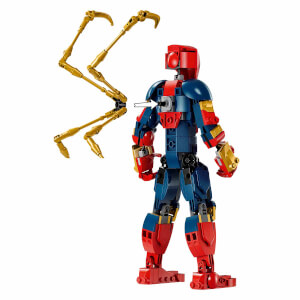 LEGO Marvel Iron Örümcek Adam Yapım Figürü 76298 - 8 Yaş ve Üzeri Süper Kahraman Seven Çocuklar için Koleksiyonluk Yaratıcı Oyuncak Yapım Seti (303 Parça)