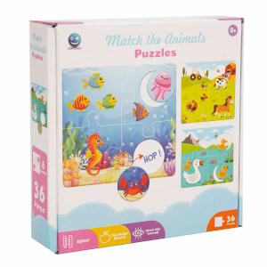 Smile Games 36 Parça Puzzle: Sevimli Hayvanlar