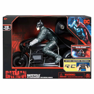 1:10 Uzaktan Kumandalı Batman Figürlü Batcycle Motosiklet 