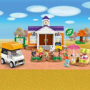 LEGO Animal Crossing K.K. Meydan Konseri 77052 - 7 Yaş ve Üzeri Çocuklar İçin Kafe ve Araç İçeren Oyuncak Yapım Seti (550 Parça)