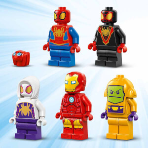 LEGO 4+ Spidey Takımı Ağ Örücü Karargahı 10794 - 4 Yaş ve Üzeri Çocuklar için 5 Minifigür İçeren Yaratıcı Oyuncak Yapım Seti (193 Parça)